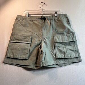 Men's Woolrich Cargo Shorts - Aqua L New Without Tag Belted